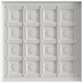 American Style Simple Ceiling 3d model