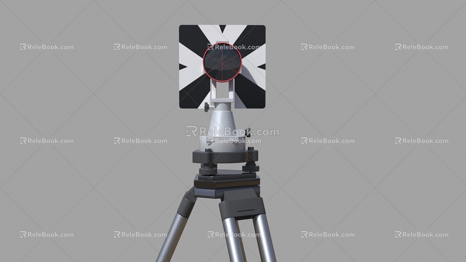 measuring prism measuring tool measuring station 3d model