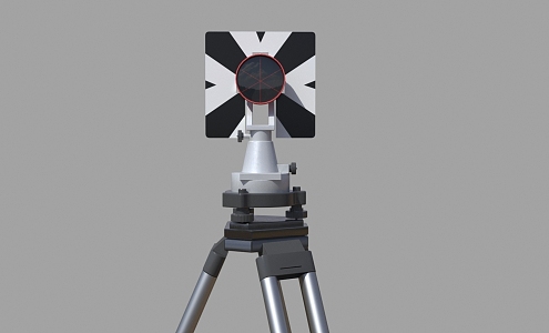 measuring prism measuring tool measuring station 3d model