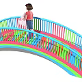 Children's Bridge Modern Bridge 3d model