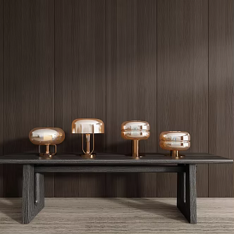 Light Luxury Table Lamp 3d model