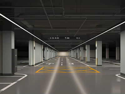 Garage Design 3d model