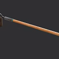 Durable Garden Shovel With Wooden Handle And Metal Blade For Digging