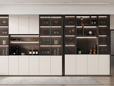 Modern Wine Cabinet model