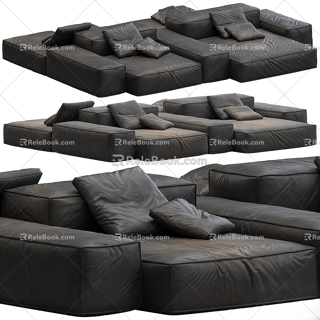 Living Sofa 3d model