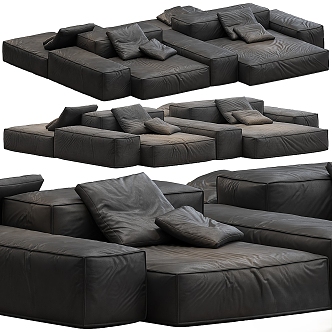 Living Sofa 3d model