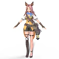 Modern Game Characters Anime Characters Cartoon Characters 3d model