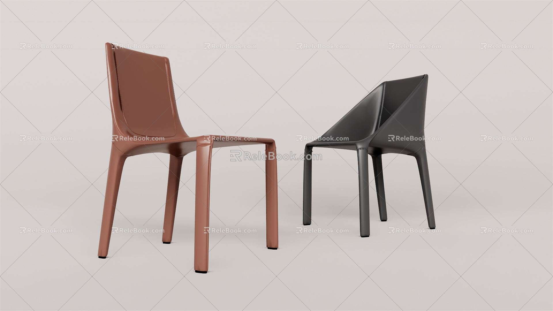 Modern Dining Chair 3d model