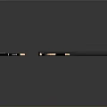 Black And Gold Pen Set With Sleek Black Box For Daily Writing Use