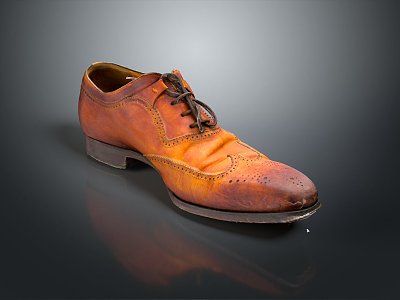 Men's Leather Shoes Pointed Toe Leather Boots Fashion Leather Boots Patent Leather Shoes Men's Shoes Leather Shoes Men's Shoes Men's Shoes 3d model