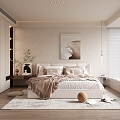 Modern Bedroom Home Bedroom 3d model