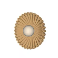 Middle style wall lamp 3d model