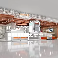 Modern Retail Showroom Interior With Bicycle Display Metal Shelving And Open Layout