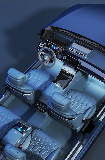 Hyundai Car Interior 3d model Hyundai Car Interior 3d model