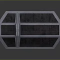 Detailed TIE Fighter Model 3D Render With Wing Structure And Engine Design