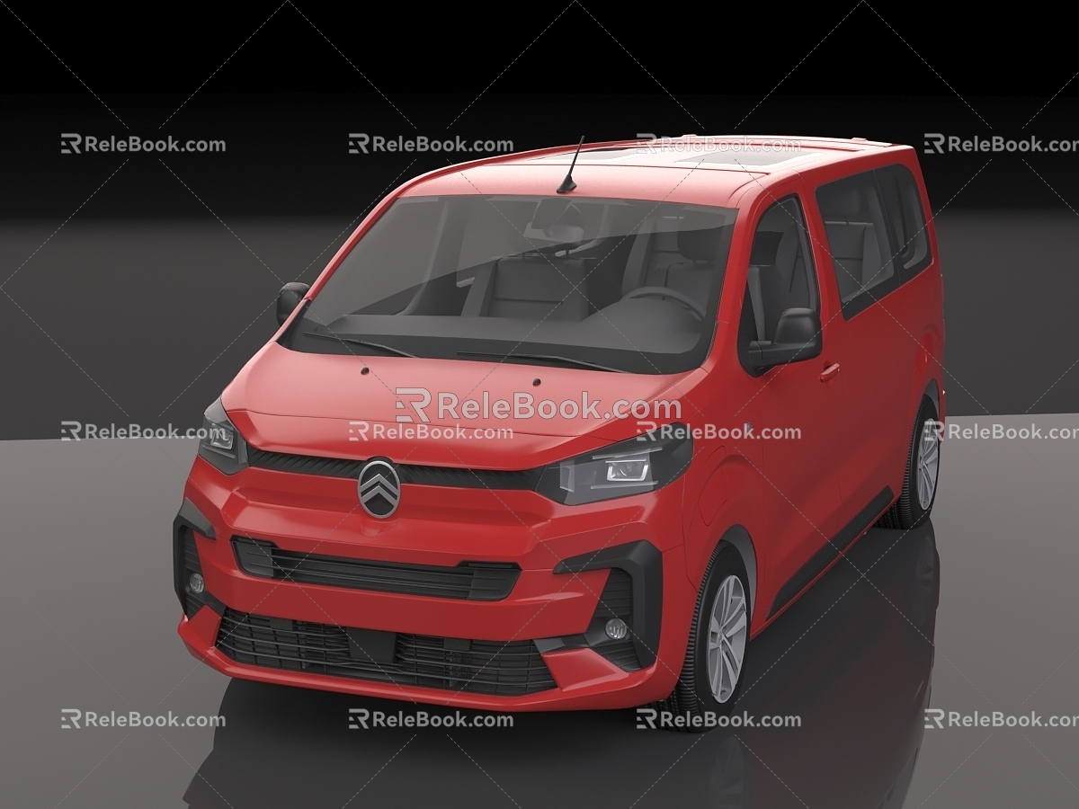 Citroen E Spacetourer XS van 2024 3d model