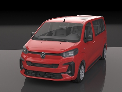 Citroen E Spacetourer XS van 2024 3d model