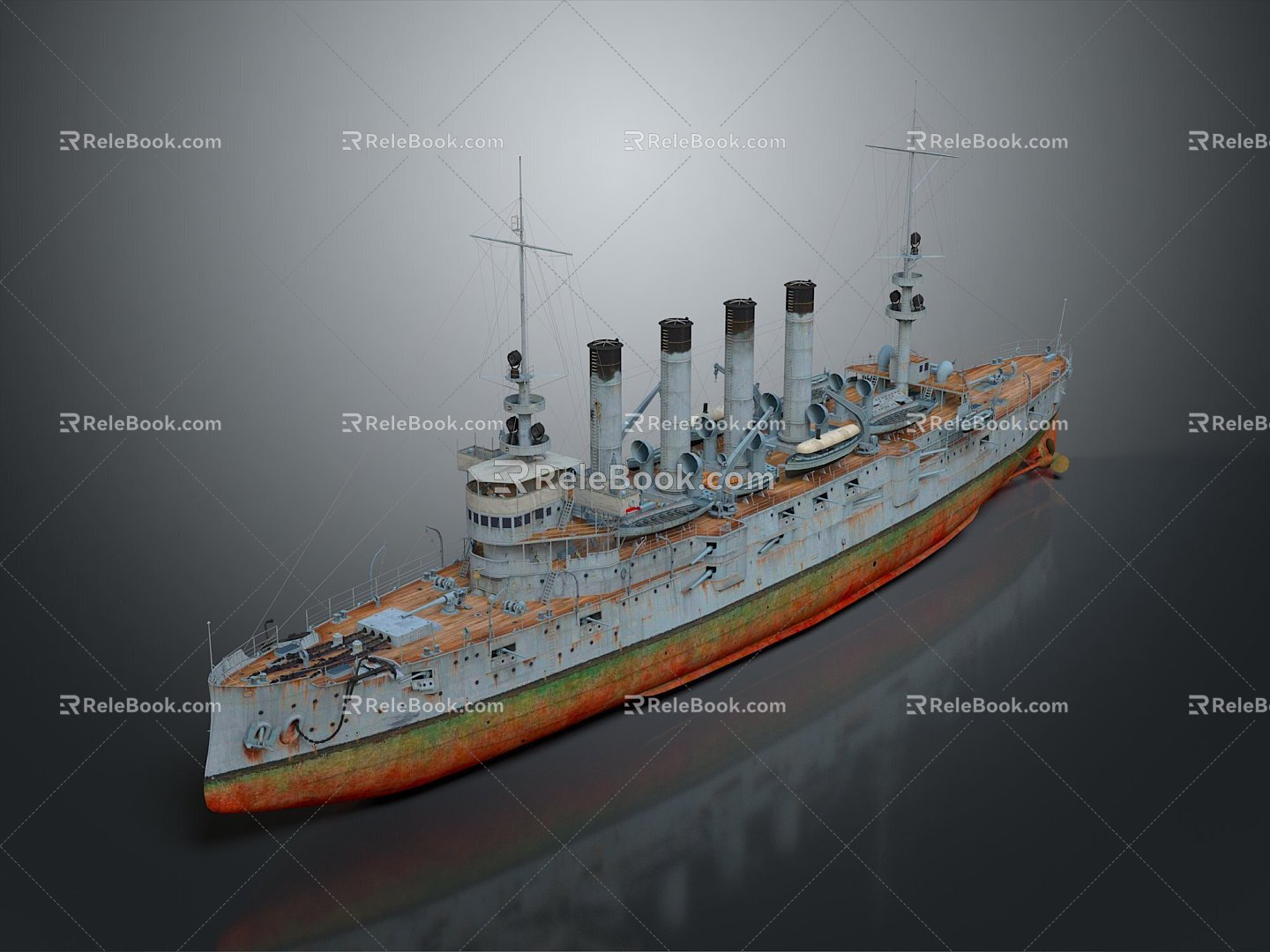 Ship Ship Warship Warship 3d model