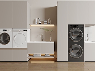 Washing machine cabinet 3d model