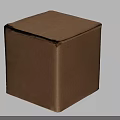 Simple Brown Cardboard Box As Practical Household Storage Container For Daily Use