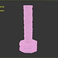 Ancient Traditional Stone Pillar Showcasing Detailed Carved Dragon And Ornate Decorative Base