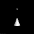 Minimalist White Pendant Light With Conical Shade And Simple Design For Modern Interiors