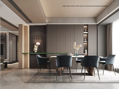 Modern Restaurant 3d model