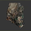 Artistic Natural Stone Sculpture Carving Featuring Irregular Shape And Colorful Textures