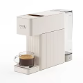 KANU Pink Coffee Machine Modern Kitchen Appliance For Making Espresso With Cup 3d model