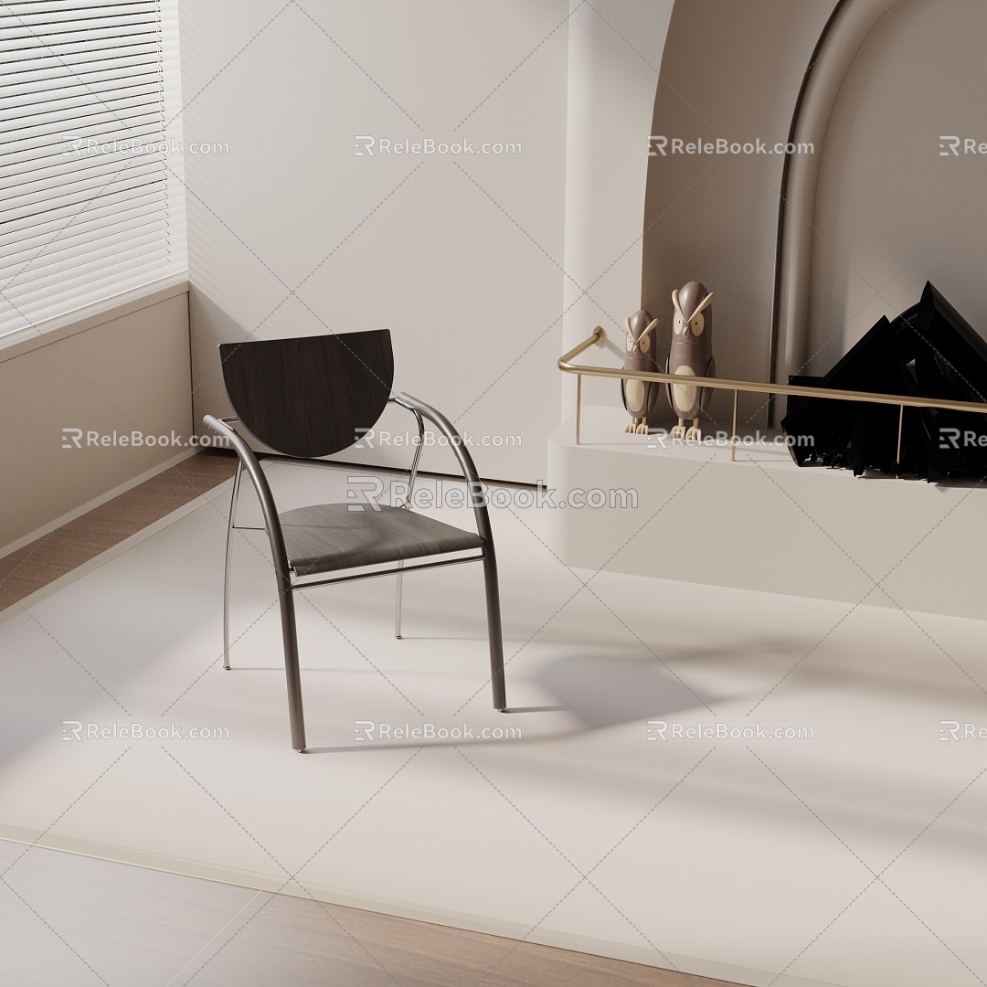 Modern Dining Chair 3d model