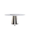 Minismal wind dining table 3d model