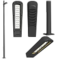 Durable Weatherproof Outdoor Lights Including Light Poles Floodlights and Strip Lights for Gardens