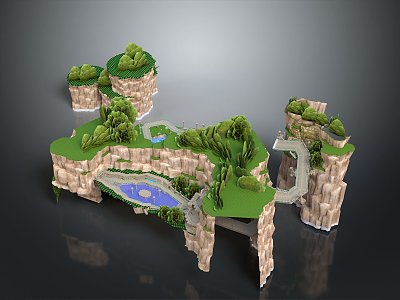 Game Environment Game Scene Fairy Tale Scene Fairy Tale Magic Scene Magic Item Fantasy Scene model