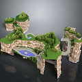 Game Environment Game Scene Fairy Tale Scene Fairy Tale Magic Scene Magic Item Fantasy Scene 3d model