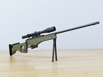 Modern Sniper Rifle model