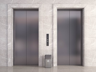 Elevator Door 3d model