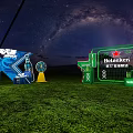 2024 Laoshan Beer Snow Beer Comfortable Outdoor Music Festival Night Scene