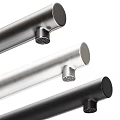 Sleek Stainless Steel Faucet With Tall Spout Dual Handles And Multiple Finish Options