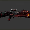 Science Fiction Weapon Future Weapon Science Fiction Equipment Concept Weapon Next Generation Weapon Next Generation Equipment 3d model