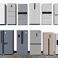 Modern Refrigerators and Freezers Collection with Various Styles Colors and Designs