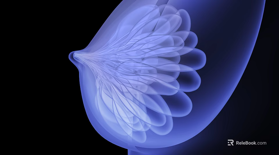 Blue Medical Device With Radial Lines And Leaf Like Structures On Black Background 3d model 