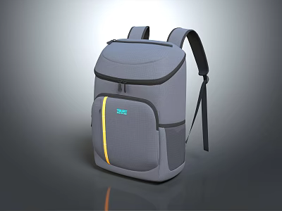 Modern Backpack Camping Backpack Travel Bag 3d model