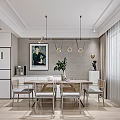 Modern Living Dining Room Interior With Sofa Coffee Table Round Mirror And Bookshelf