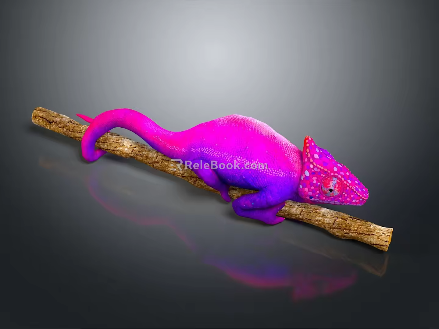 Lizard Anime Lizard Cartoon Lizard Reptile Cold Blooded Animal Reptile 3d model