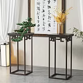 New Chinese style flower several flower several combination 3d model