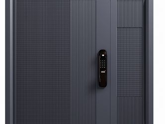 Modern security door 3d model