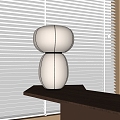 Modern table lamp 3d model