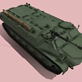 Armored Vehicle Armored Transport Vehicle Crawler Armored Vehicle Launching Vehicle Infantry Fighting Vehicle Reconnaissance Vehicle Low Face Number Low Model Simple Model Video Level Super Realistic 3d model