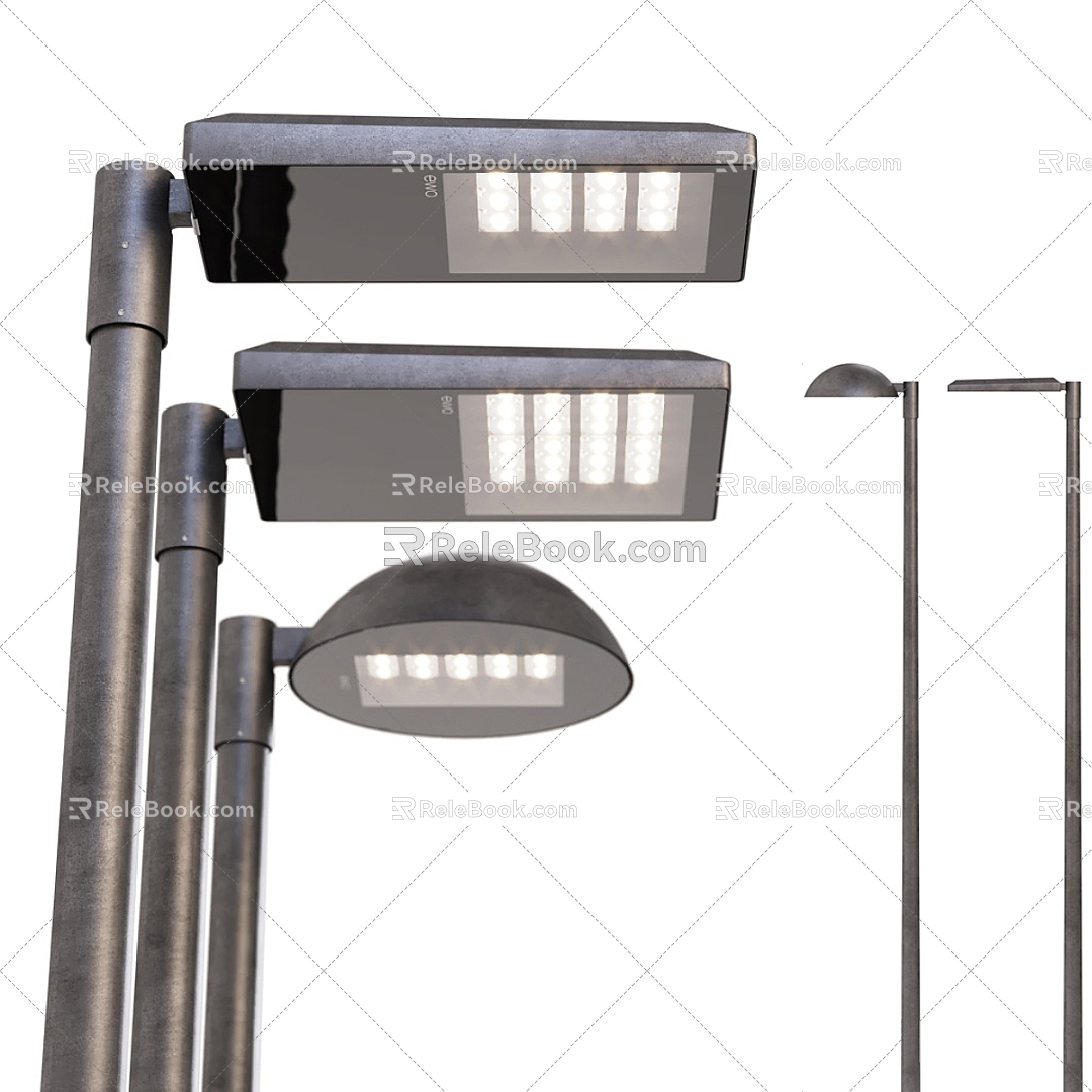 Outdoor street lamp combination lamp outdoor street lamp street intelligent 3d model