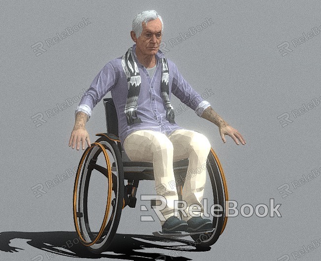 Digital People Real People Foreigners Men Men Old People in Wheelchairs Adult Men Old People High Precision Old People Old People Wheelchairs model